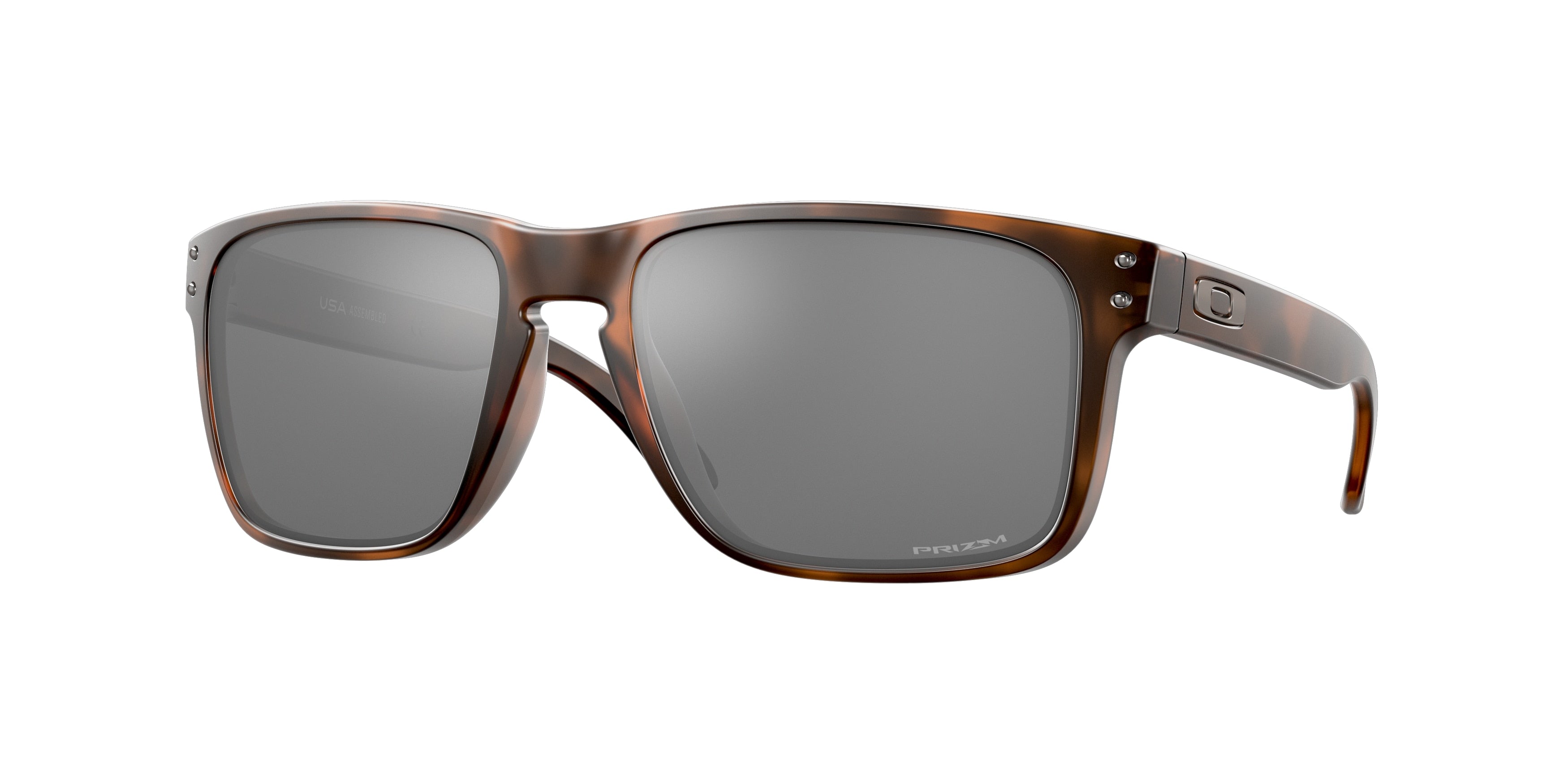 Gafas Sol Oakley Holbrook XL Carey Marrón Mate Lente Prizm Black
