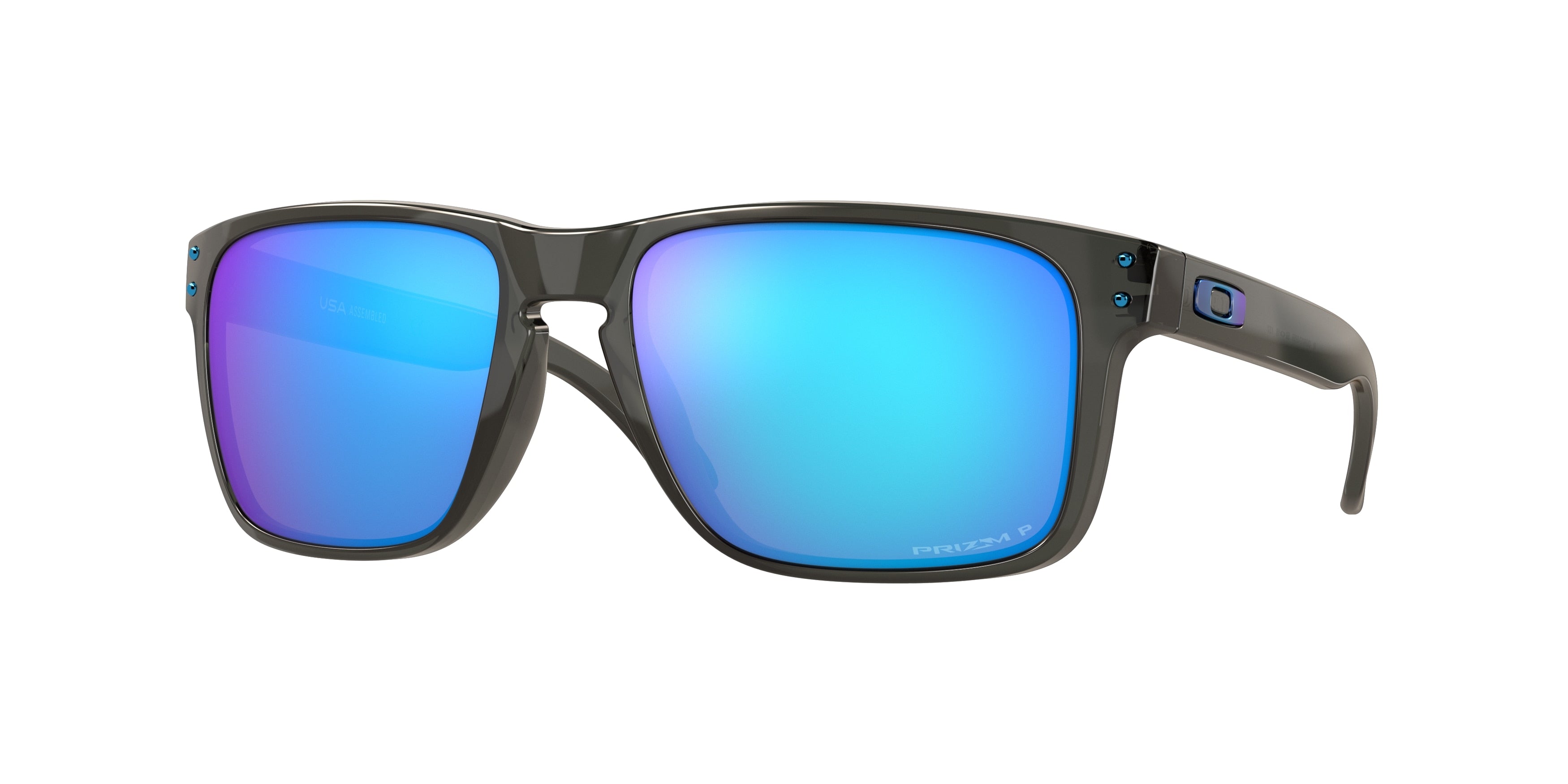 Gafas Sol Oakley Holbrook XL Grey Smoke Lente Prizm Sapphire Polarized