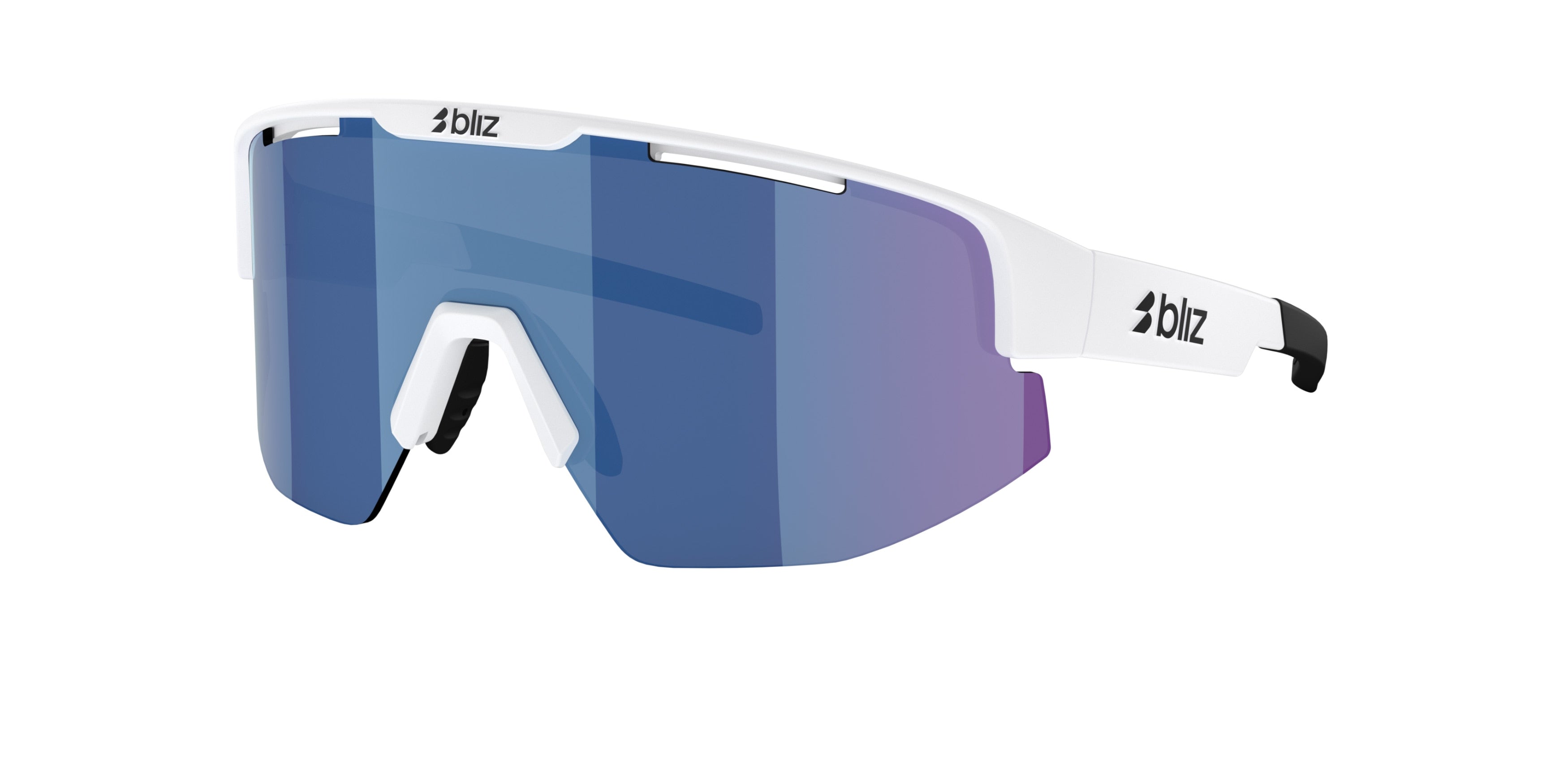 Gafas Sol Bliz Matrix/Blanco/Humo Y Azul