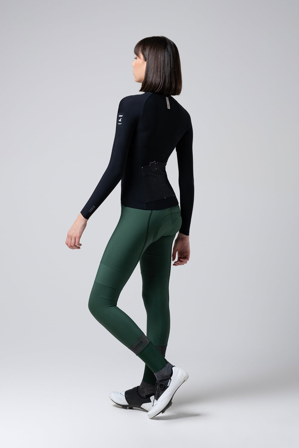 Maillot Manga Larga Pacer Solid 2.0 Gobik Mujer Jasper #6