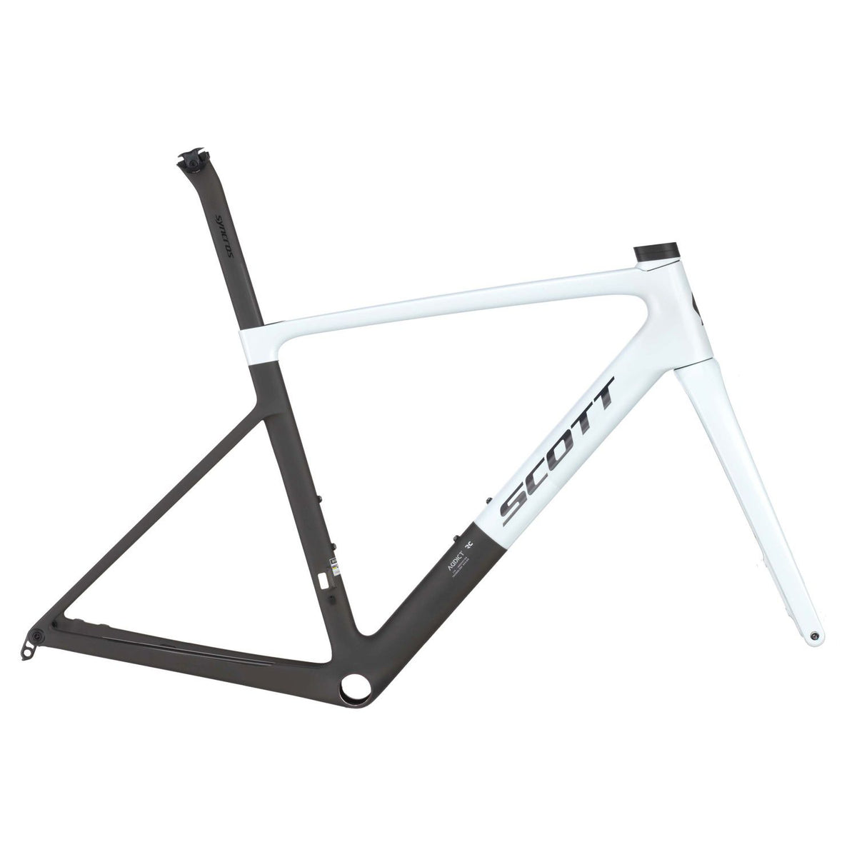 Cuadro Scott Addict RC Pro HMX 2025 Cumulus White
