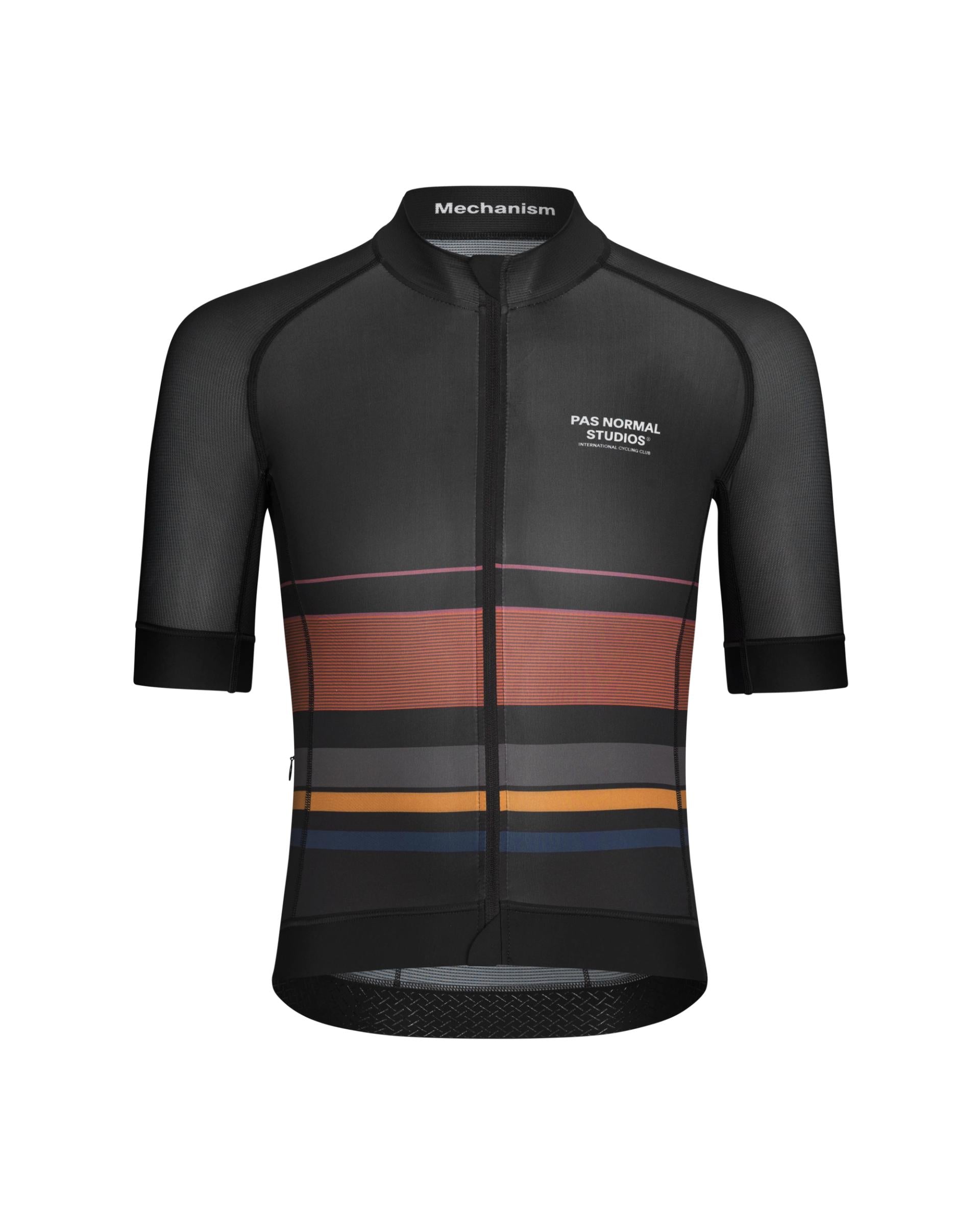 Maillot Manga Corta Pas Normal Studios Mechanism Late Drop Hombre Negro