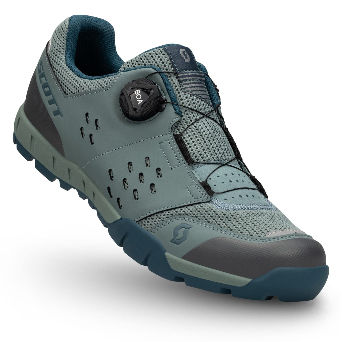 Zapatillas MTB Scott All Mountain Crus/R Mujer Light Green/Dark Green