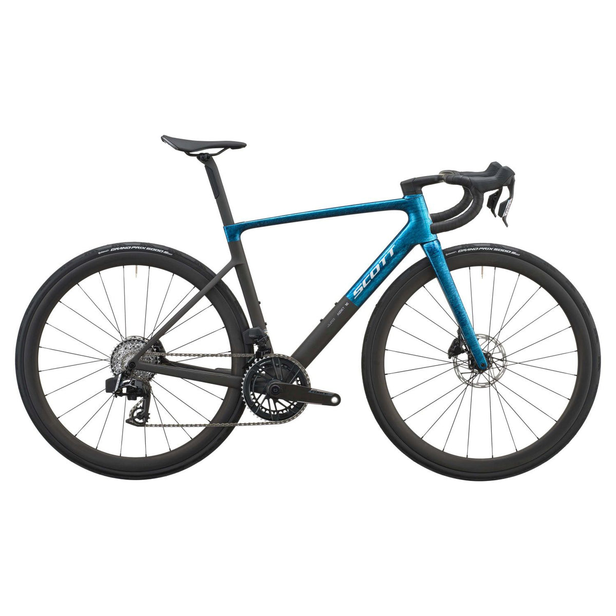 Scott Addict RC Team 2027 Watery Blue/Carbon Black #2