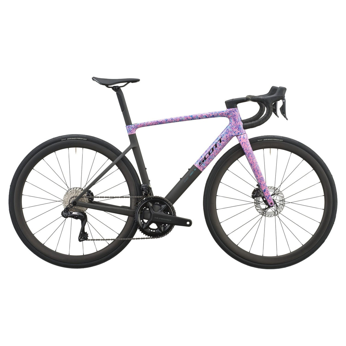 Scott Addict RC 10 2027 Flourish Blue/Carbon Black