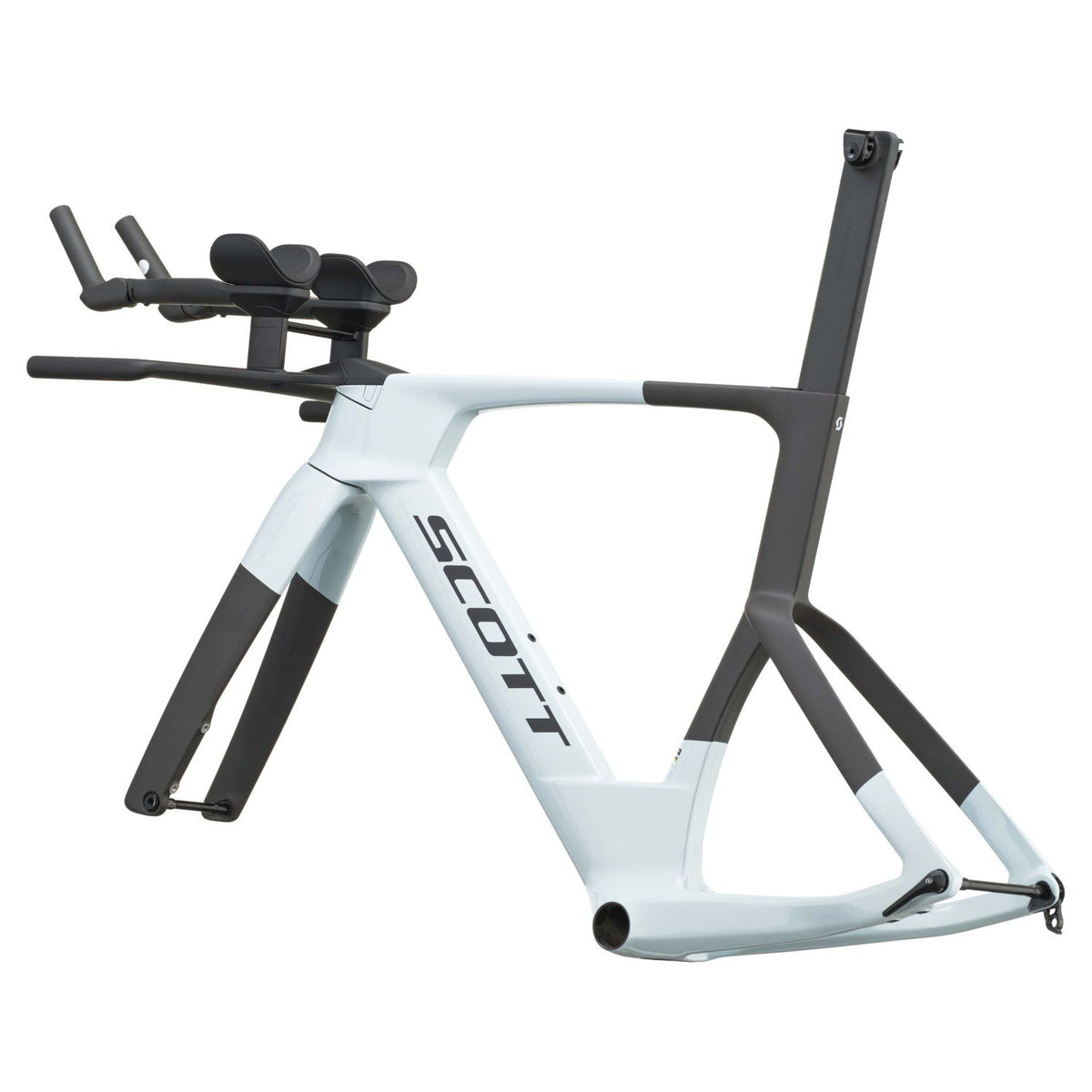 Cuadro Scott Plasma RC TT 2027 Cumulus White/Carbon Black #3