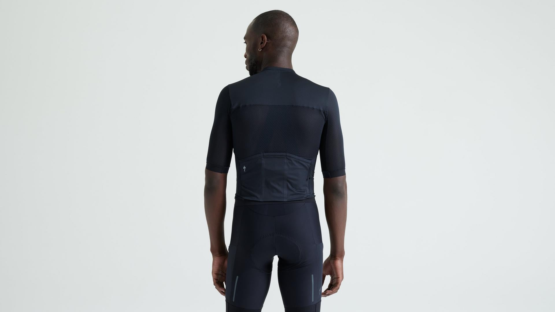 Kinetic LT Maillot Manga Corta Specialized Hombre Negro #3