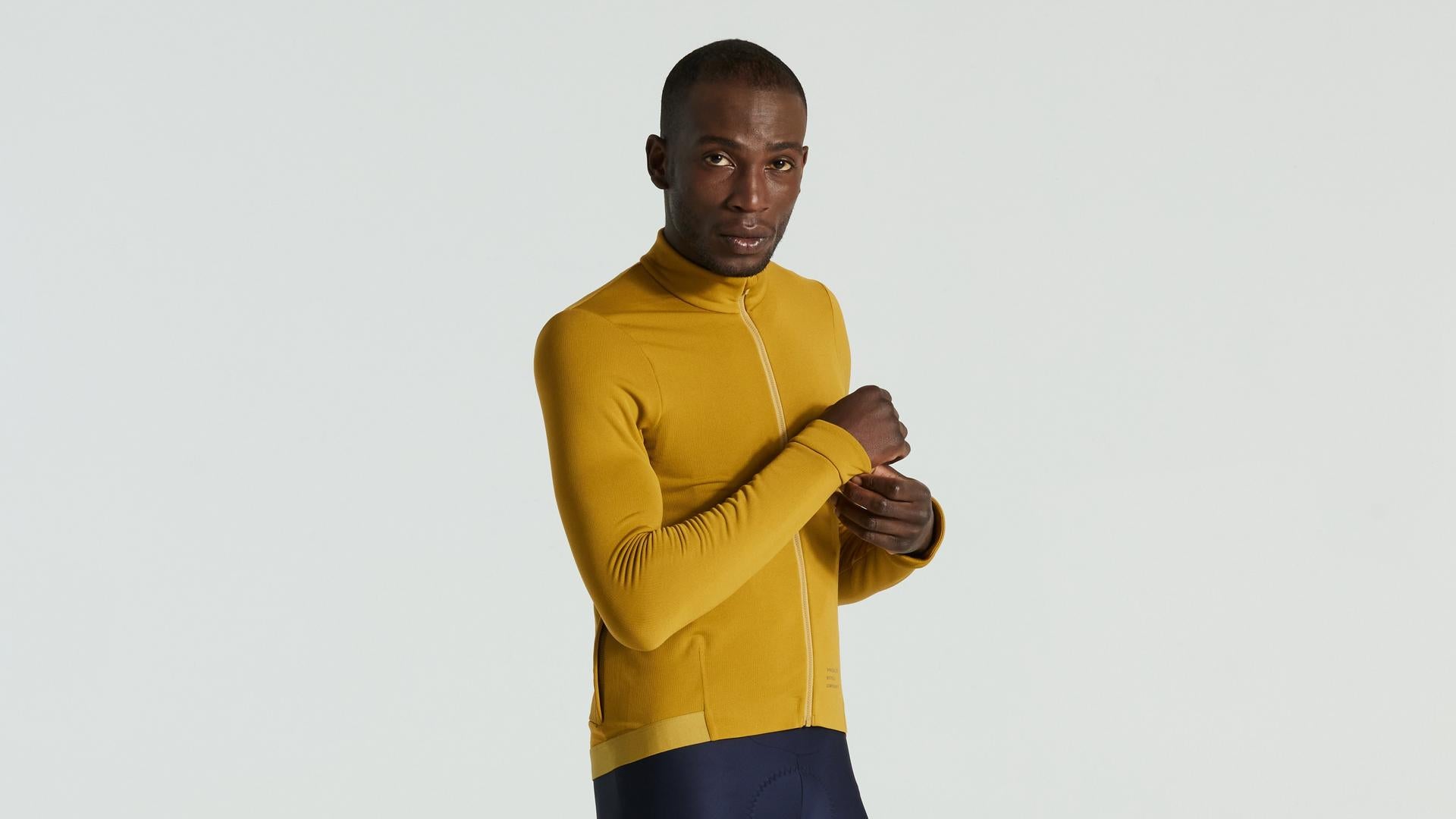 Maillot Manga Larga Prime Powergrid Specialized Hombre Harvest Gold #2