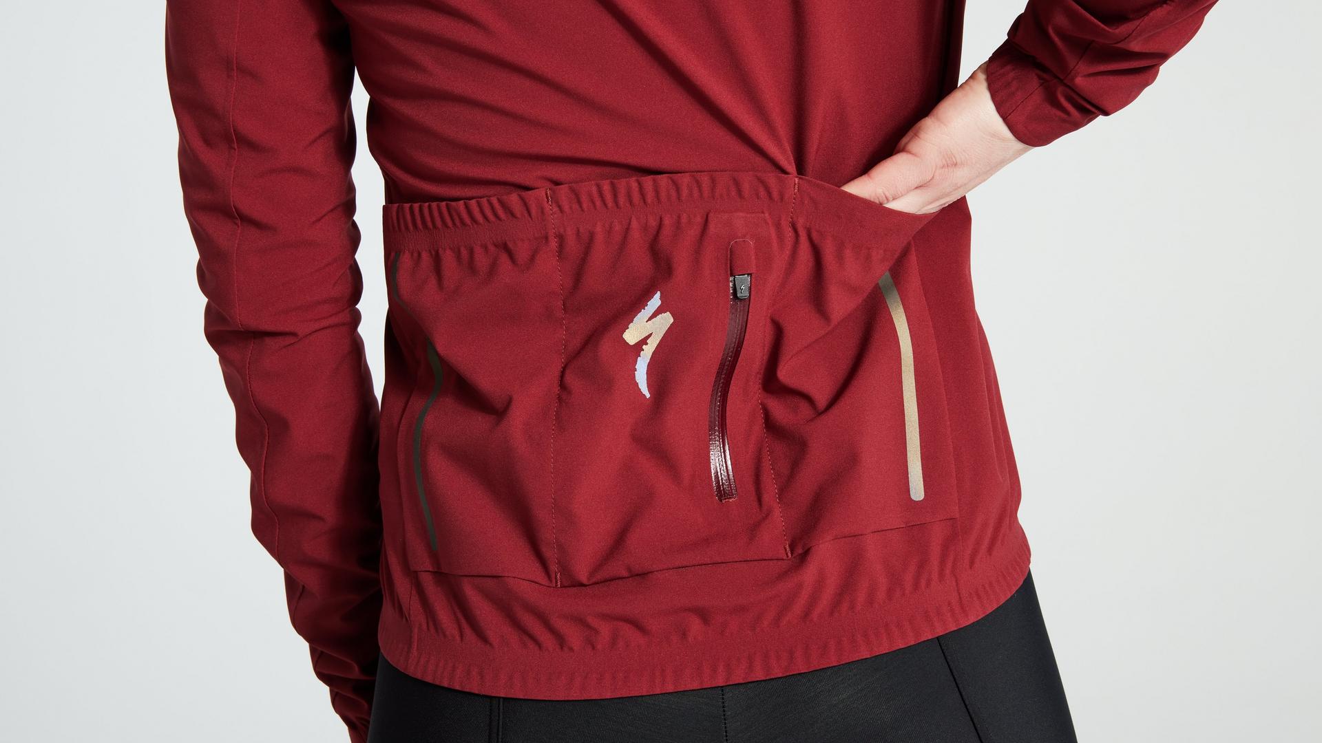 RBX Comp Chubasquero Specialized Mujer Maroon #5