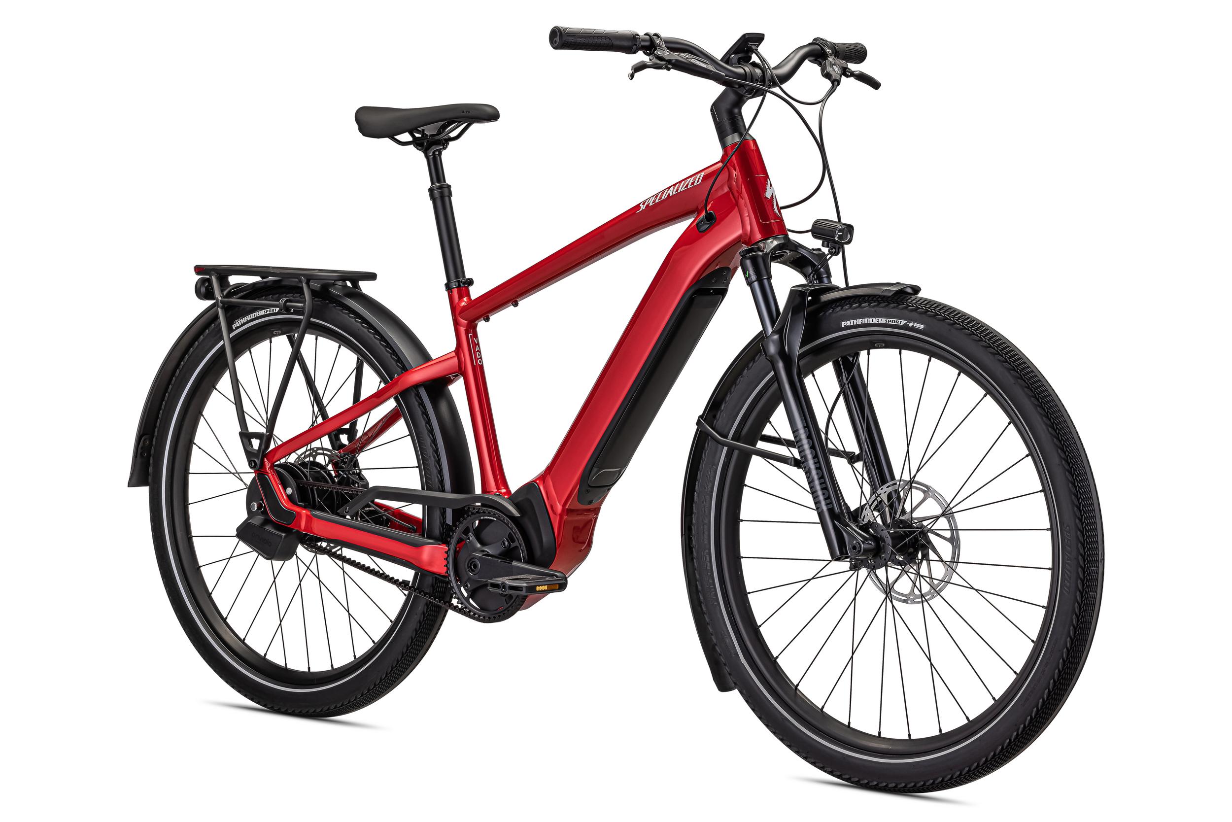 Bicicletas Electricas eUrbanas Specialized Turbo Vado 5.0 IGH NB Red Tint/Silver Reflective