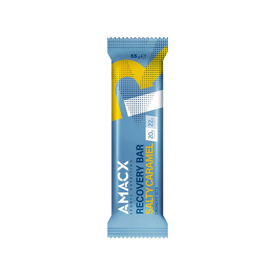Barritas Recuperación Amacx Recovery Bar Caramelo Salado Caja 12uds Azul #2
