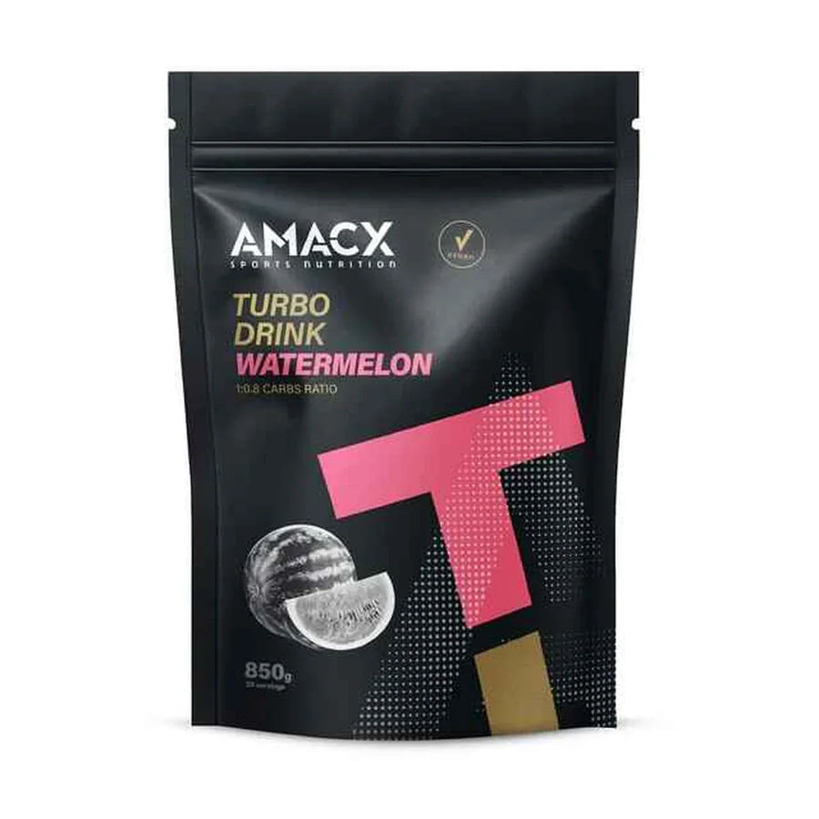 Bebida Energética Polvo Amacx Turbo Drink Sandía 850g Rosa