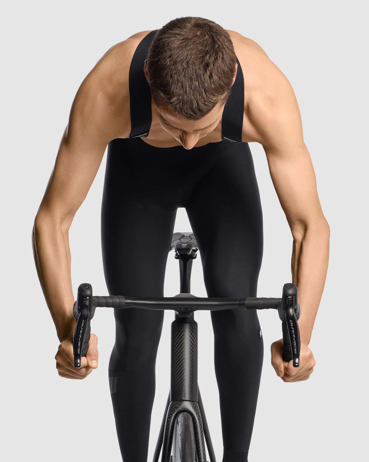 Assos Equipe R Habu S11 Culote Largo Tirantes Invierno Negro #5
