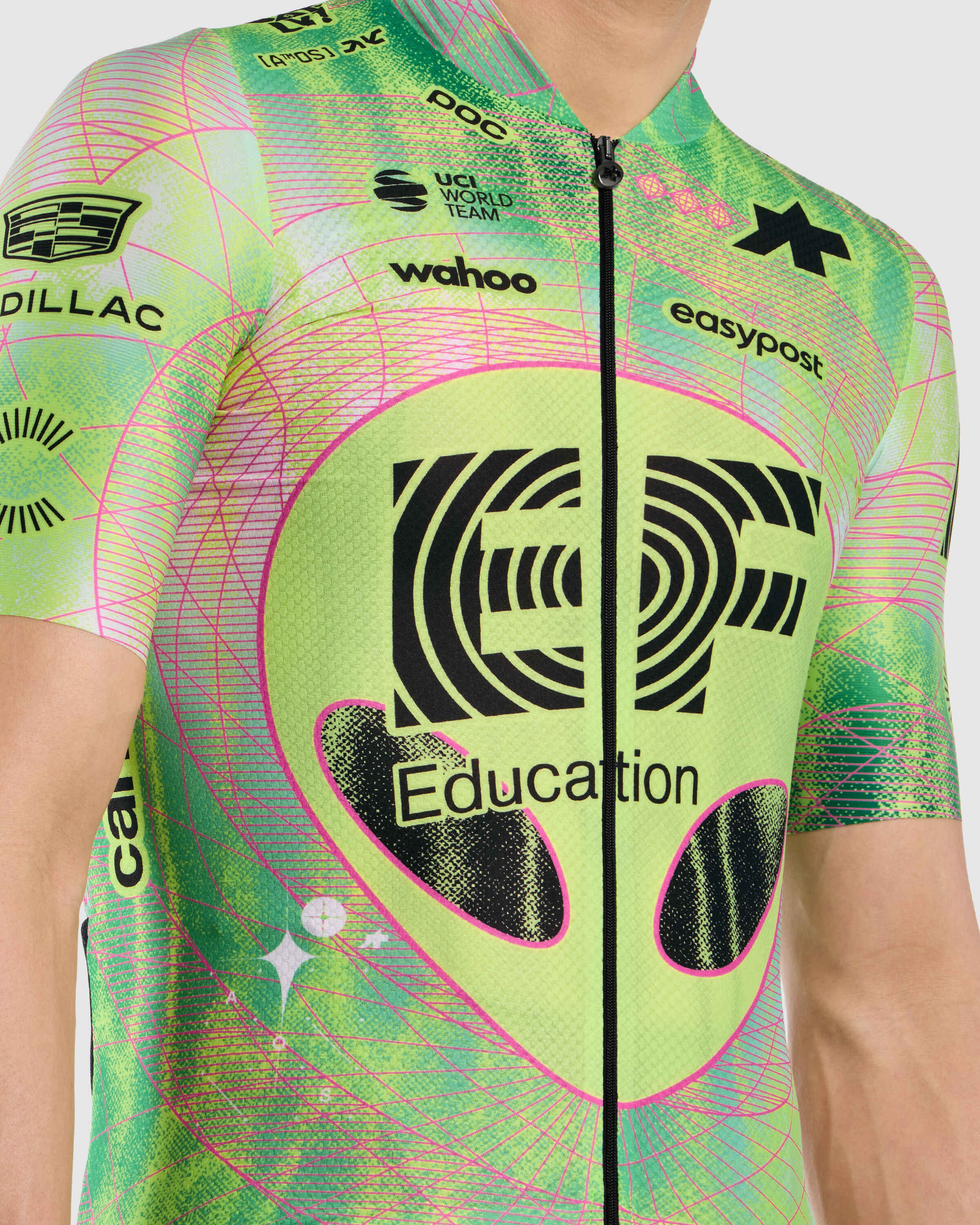 Maillot Manga Corta Assos Mille GT S11 Evo EF Close Encounter Hombre Alien Green #8
