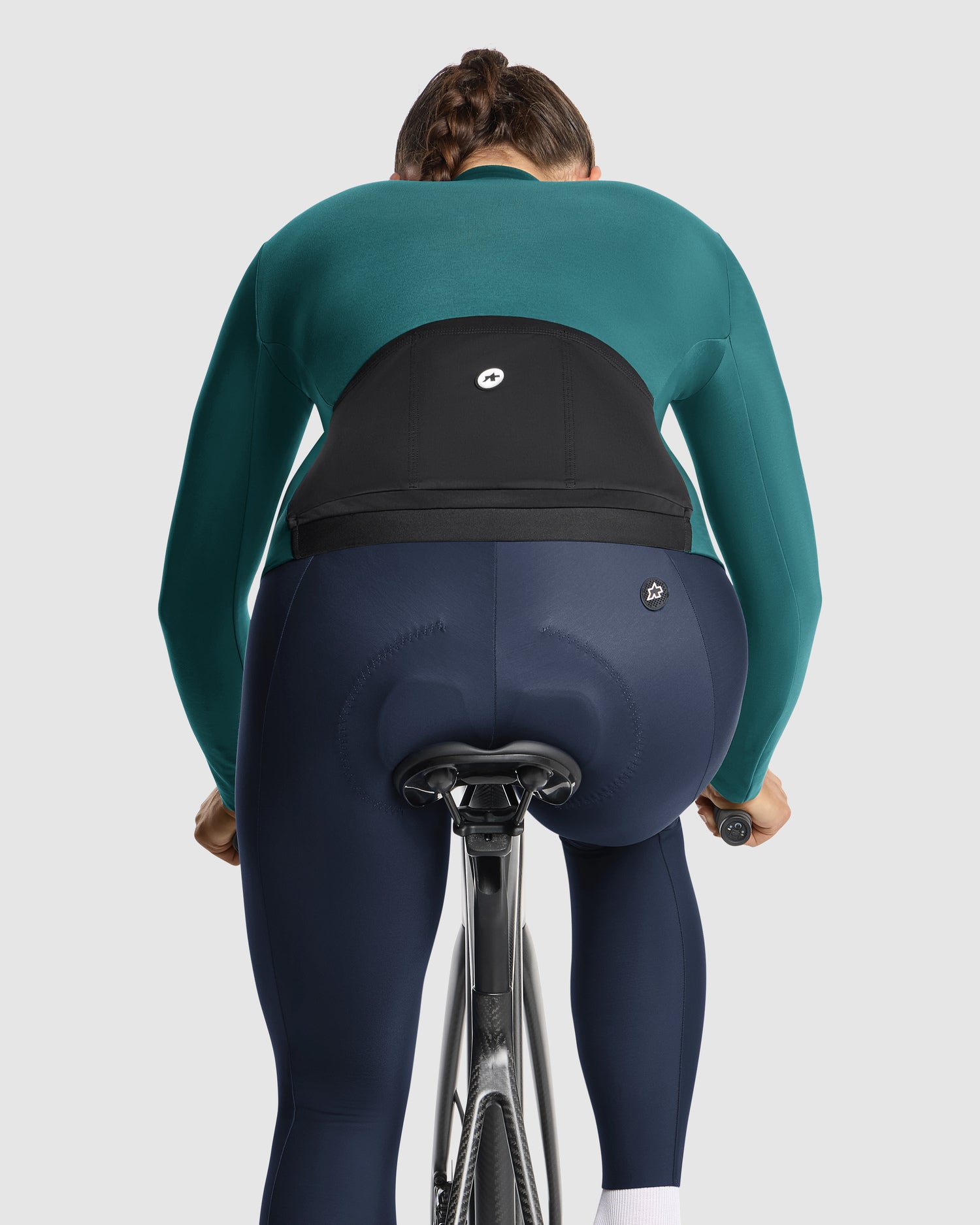Assos Uma GT LS C2 Maillot Primavera Otoño Foundation Green #6
