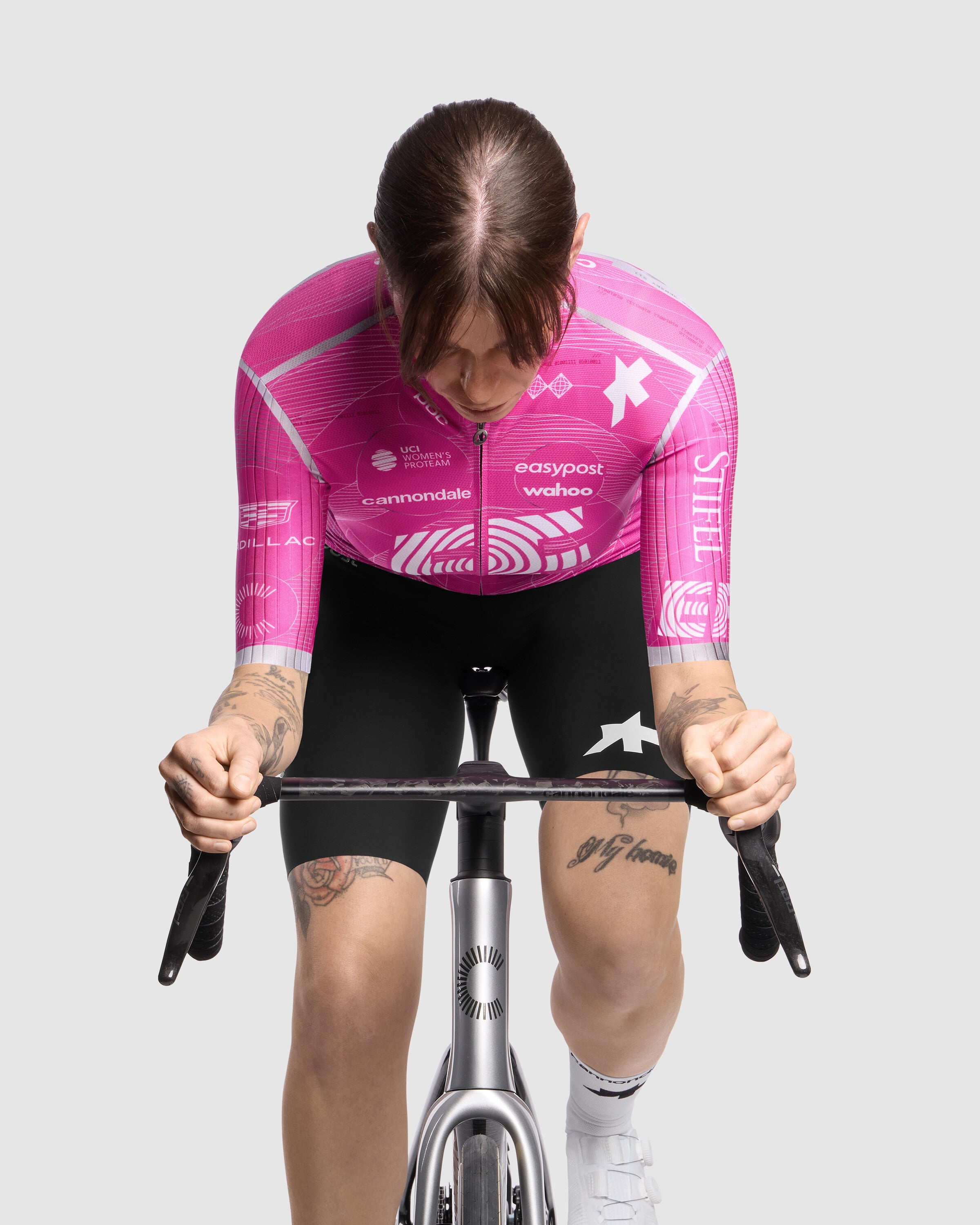 Maillot Manga Corta Assos Dyora RS S11 EF Mujer Pink EF #6
