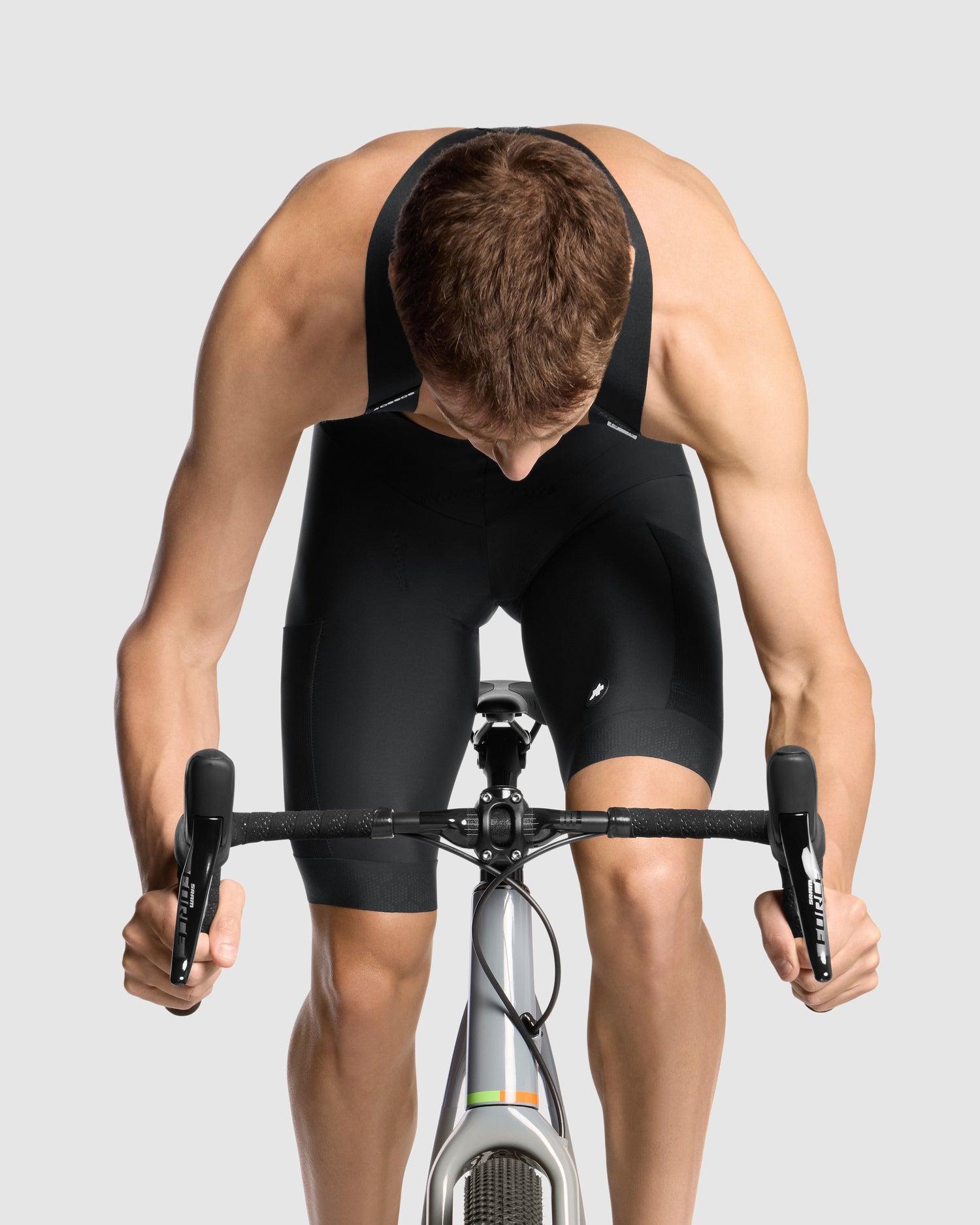 Assos Tactica Kieskäfer Gravel T5 Culote Corto Tirantes Black Series #5