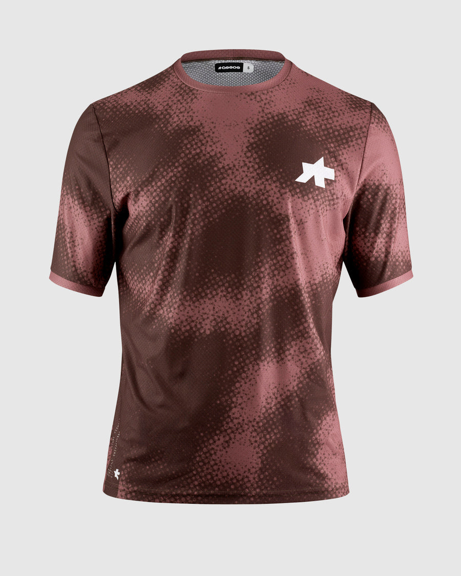 Camiseta Manga Corta Assos Tactical T5 Mud-Flage Hombre Ground Brown