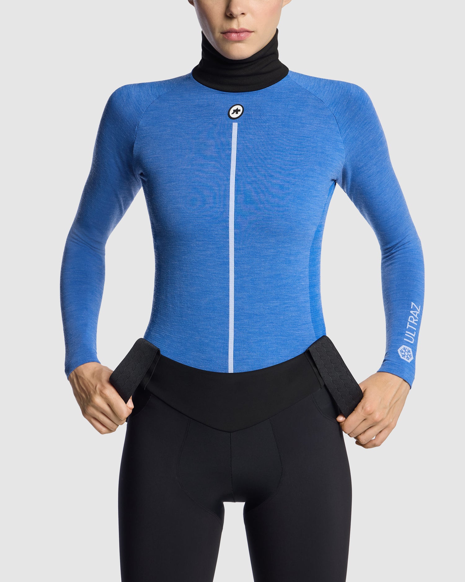 Assos Ultraz Winter LS Skin Layer para mujer P1 Calypso Blue #5