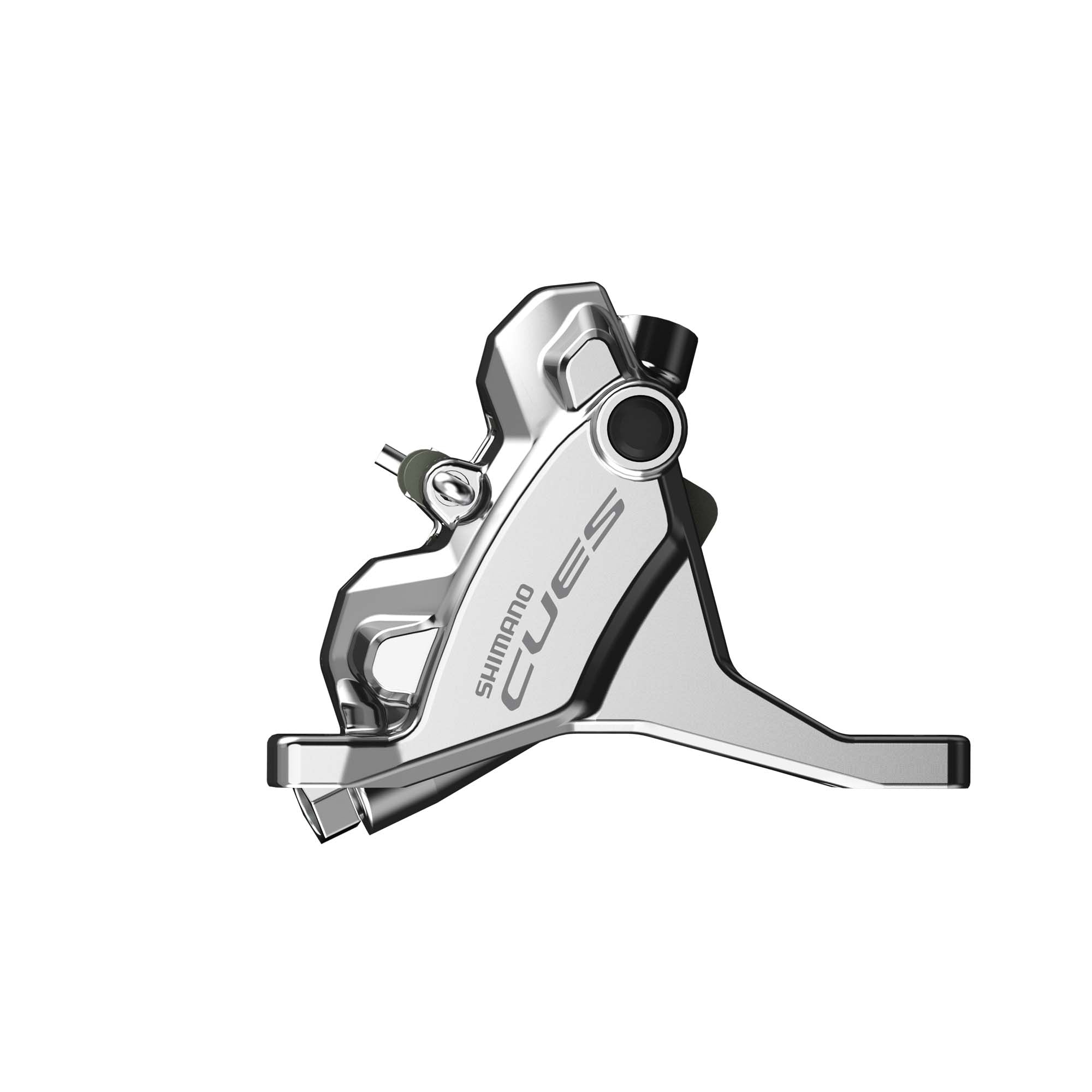 Pinza Freno Disco Hidráulico Shimano Cues BR-U6030-F 2 Pistones Flat Mount Delantera Plata