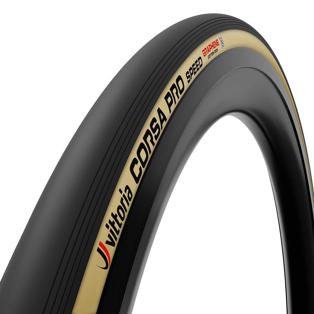 Cubierta Vittoria Corsa PRO Speed TLR G2 Crema/Negro