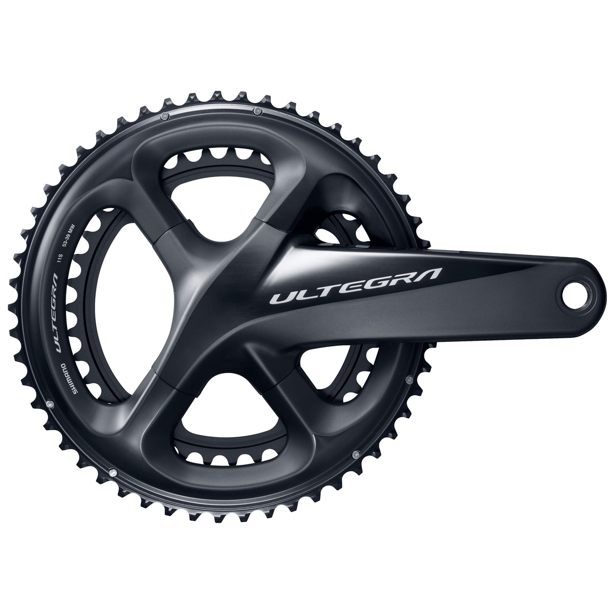 Juego Bielas/Platos Shimano Ultegra FC-R8000 Hollowtech II 53/39d 11v Sin Cazoletas Negro