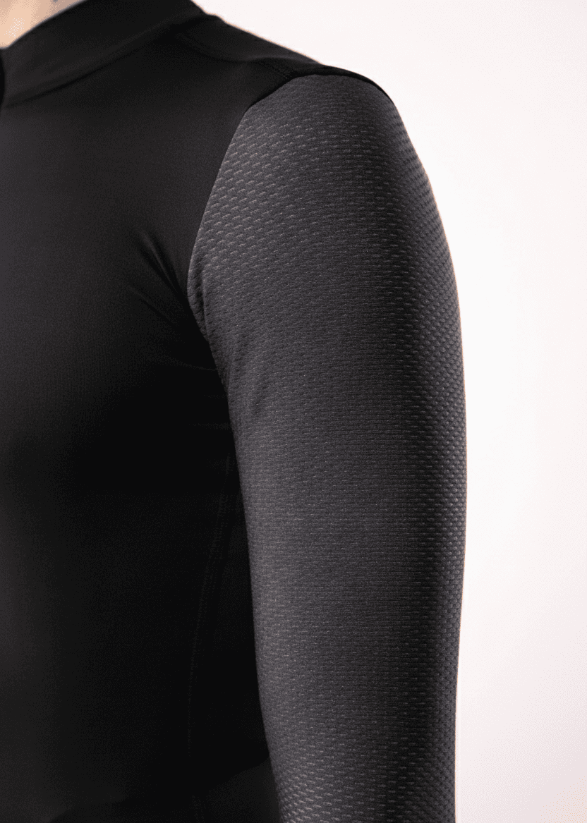 Zaik Maillot Manga Larga All Season Unisex Coal #3