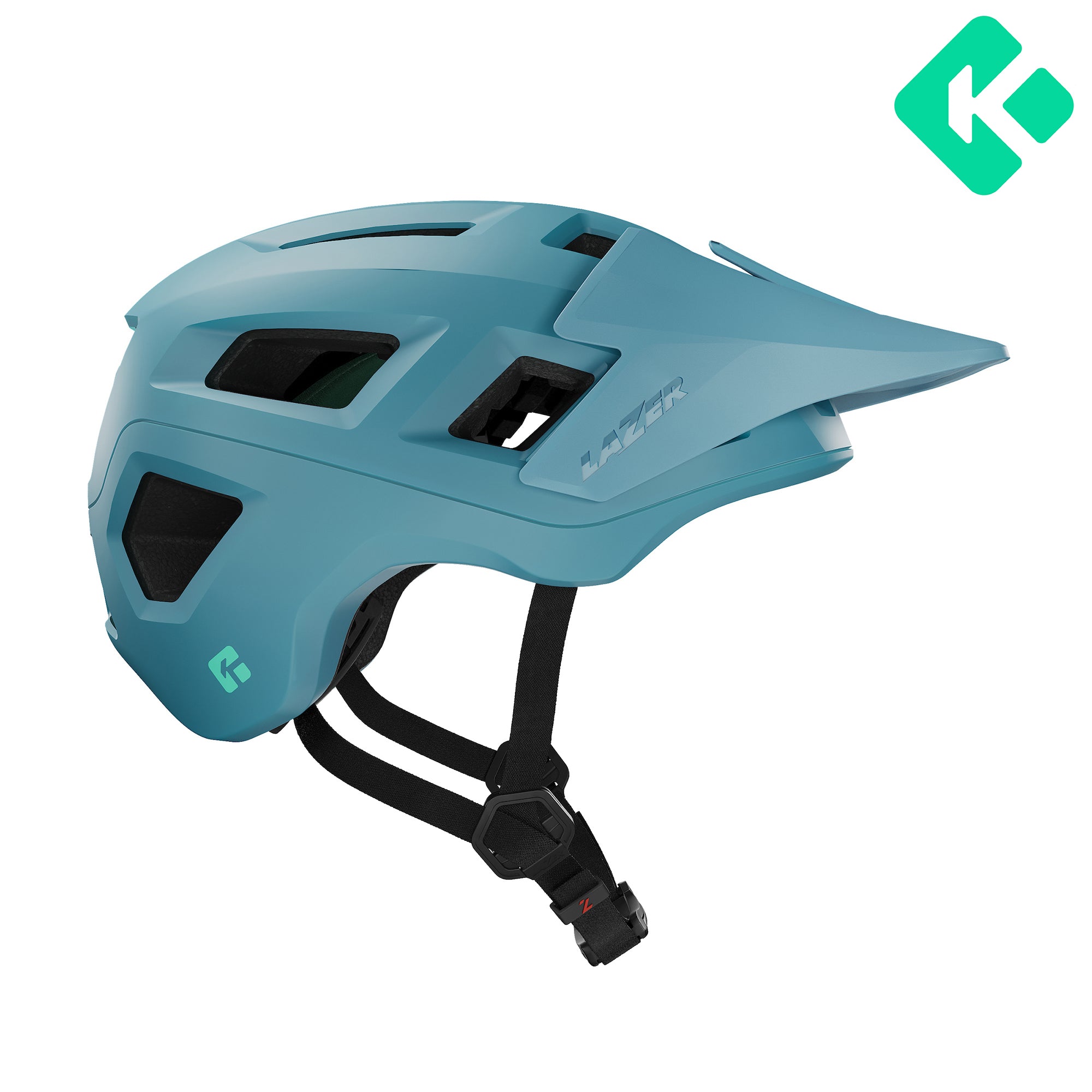 Casco Lazer Coyote KC CE-CPSC Unisex Matte Blue Caladon