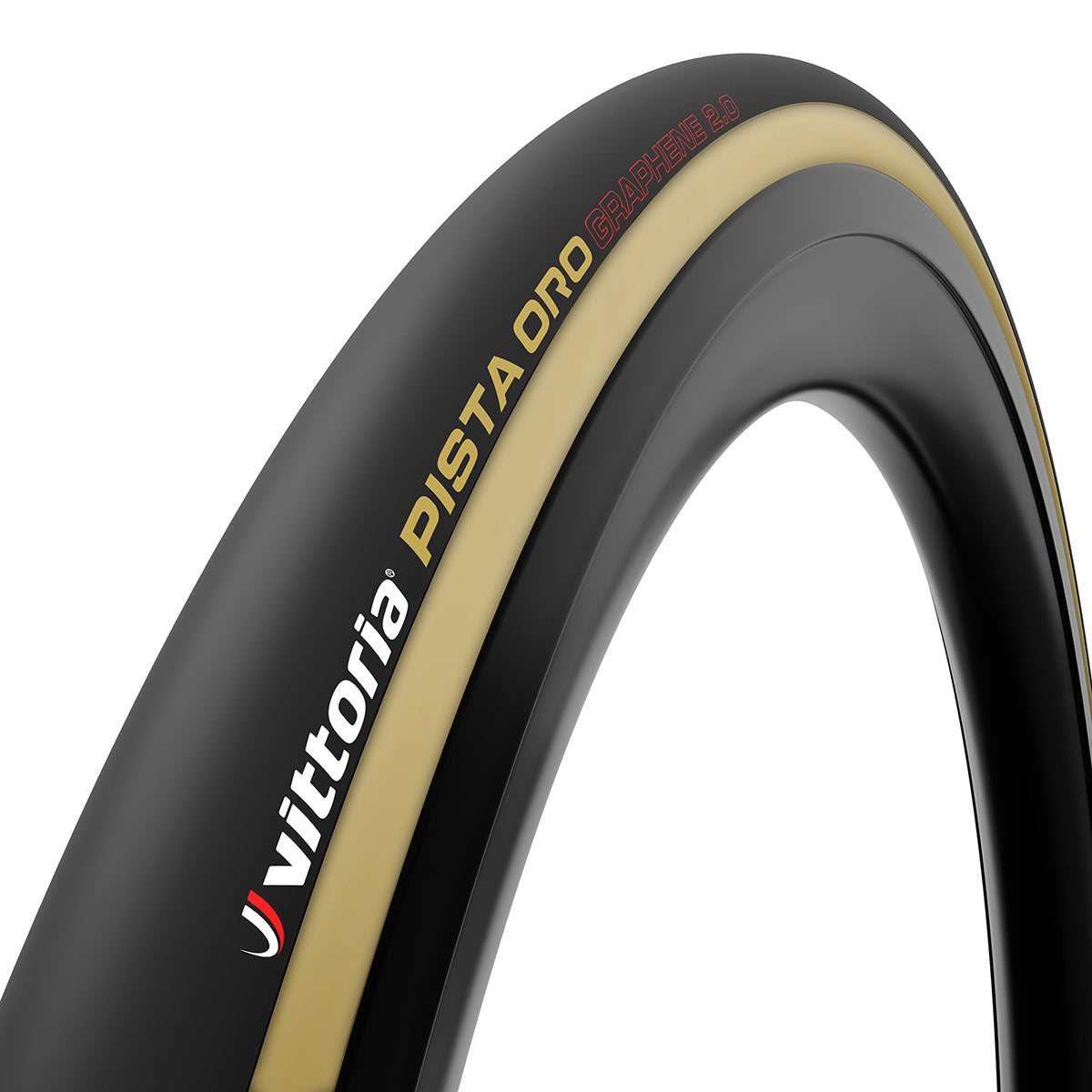 Cubierta Vittoria Pista Oro Plegable TLR G2 Crema/Negro