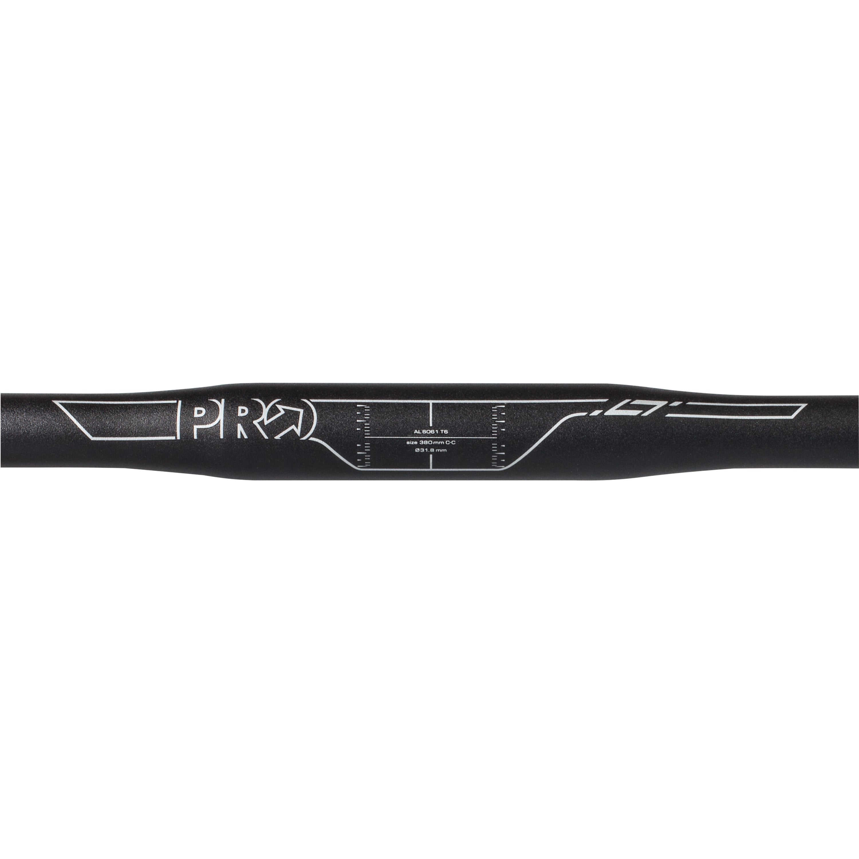 Manillar Carretera PRO LT Compact Aluminio 31.8mm Negro #5