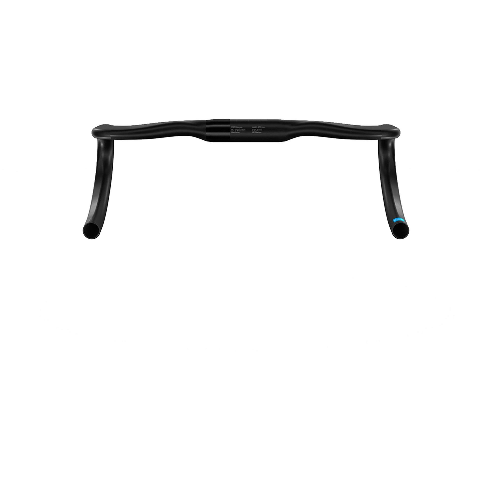 Manillar Carretera PRO PLT Ergo Carbon 31.8mm 130mm 73mm Negro #8