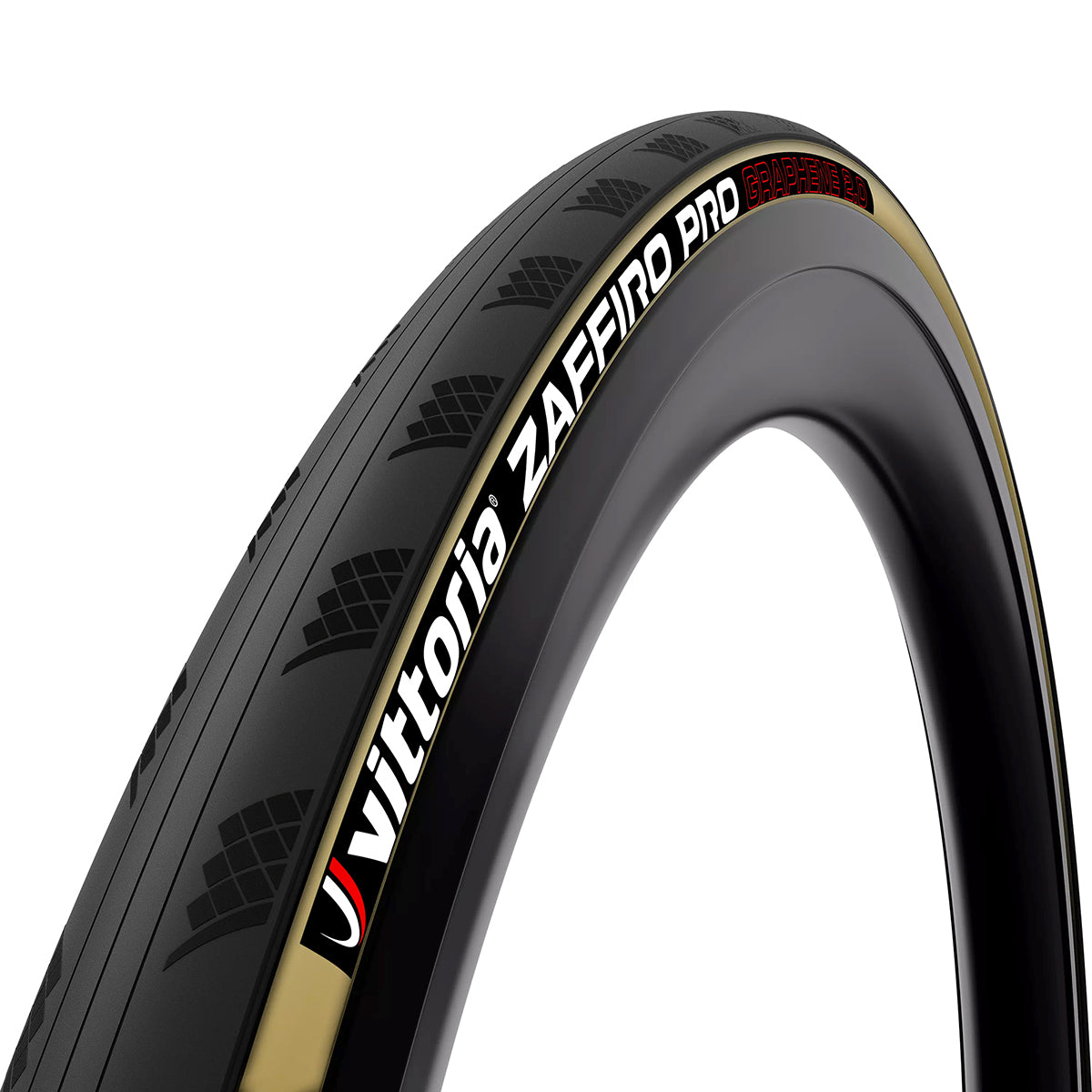 Cubierta Vittoria Zaffiro Pro V Plegable G2 Crema/Negro