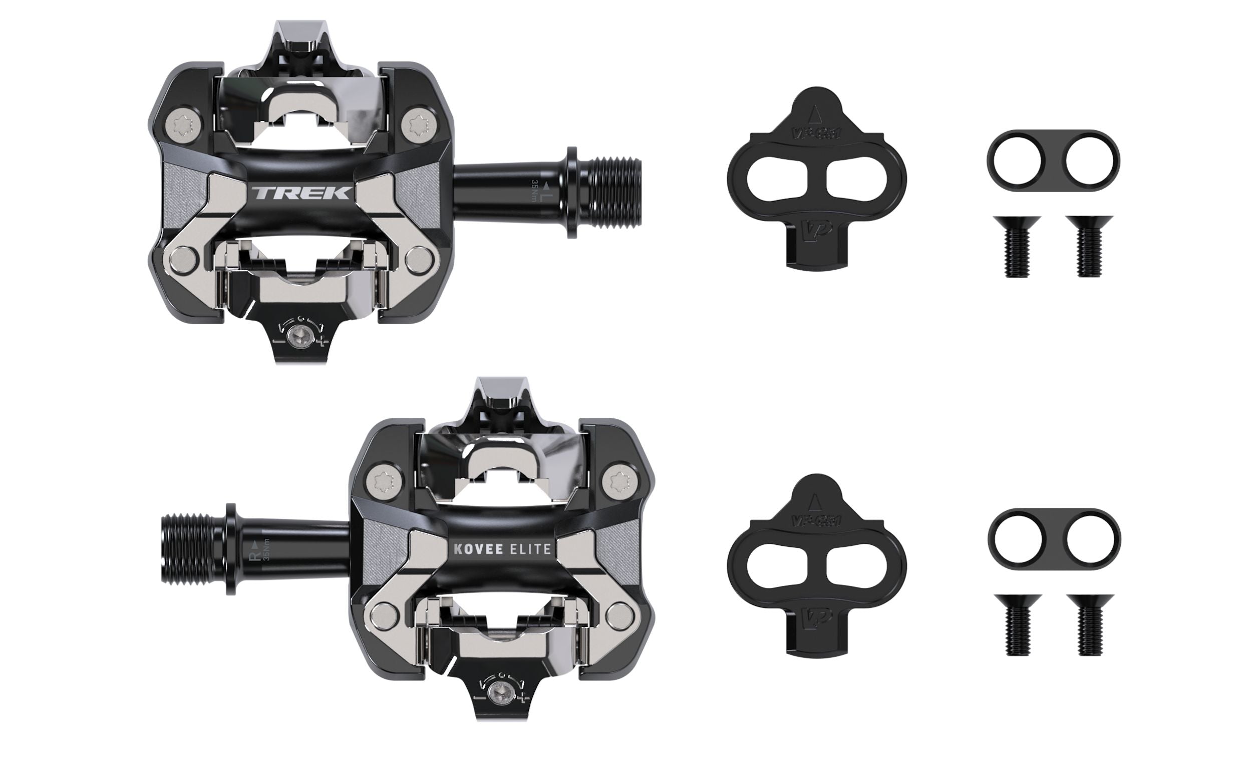 Pedales Automáticos Trek Kovee Elite Negro #3