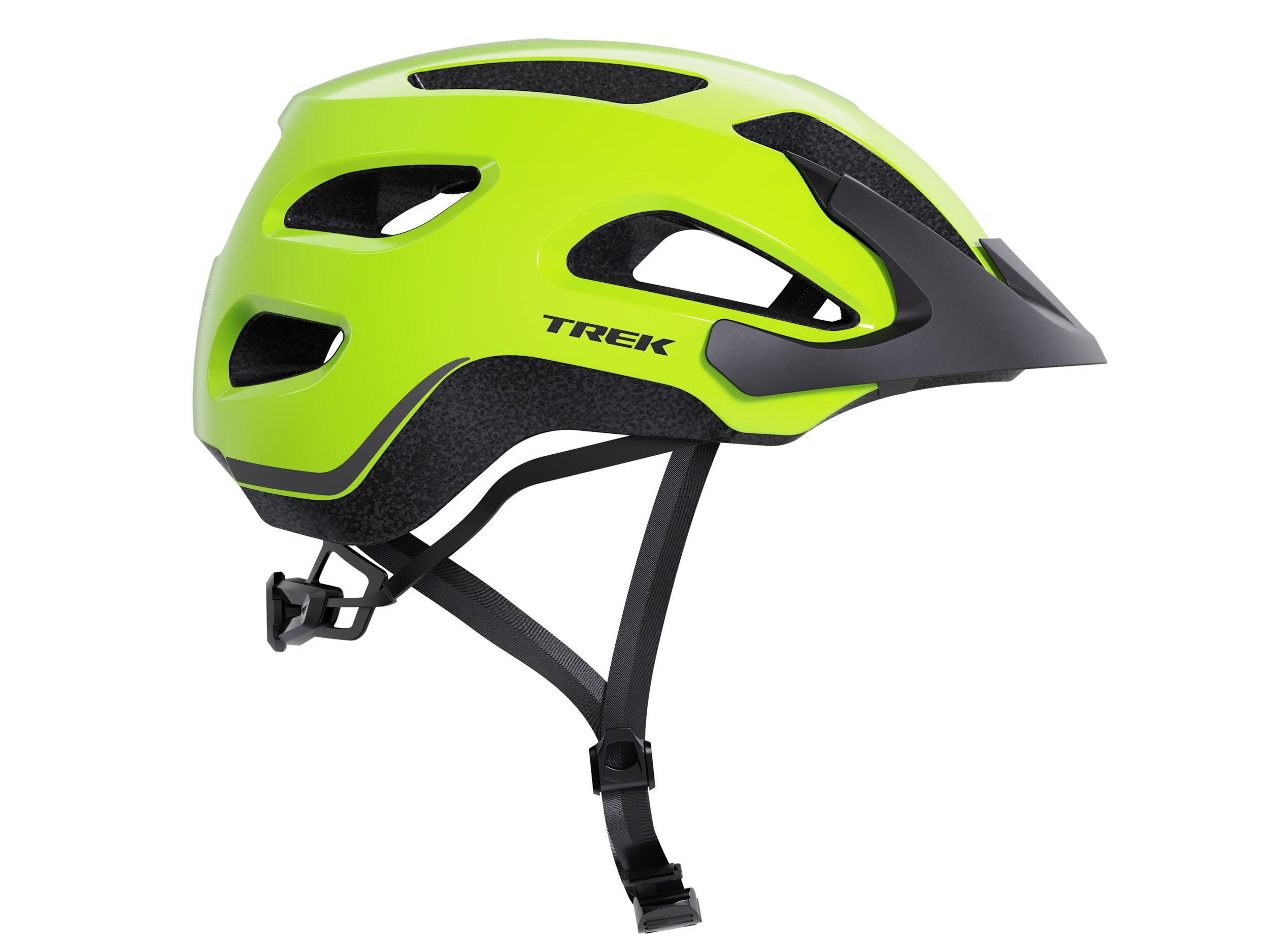 Casco Mtb Trek Solstice Amarillo Radioactivo #5
