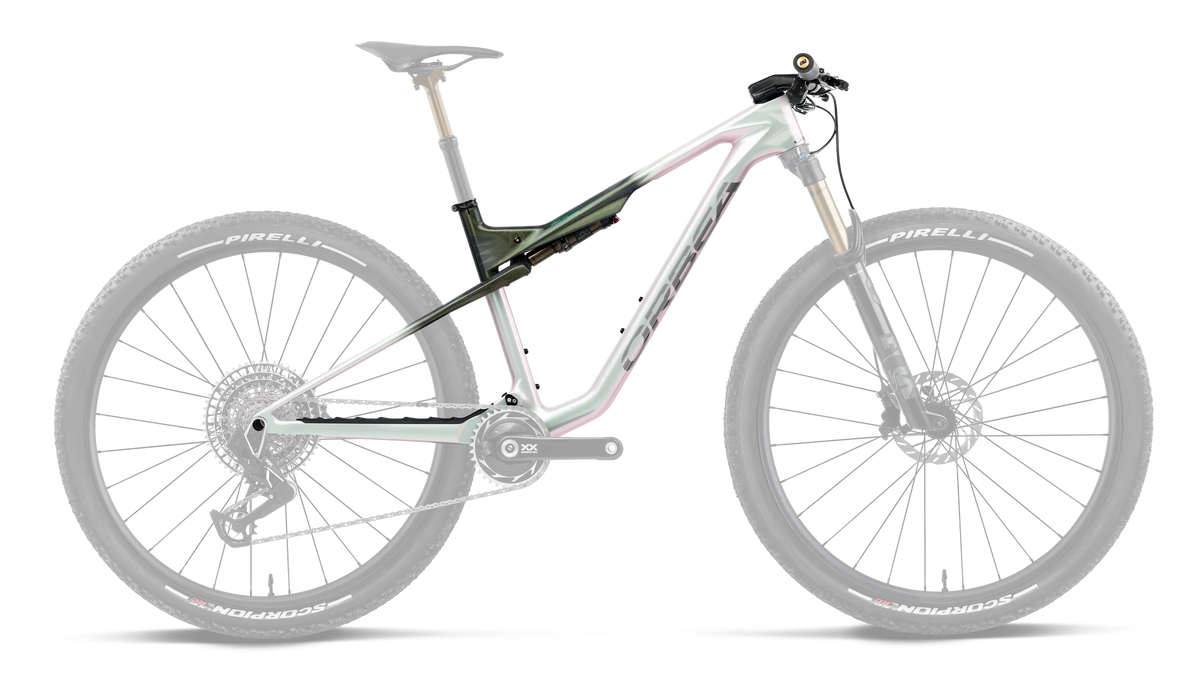 Orbea Cuadro Oiz OMX+IL SL R+K 2027 Iris White/Seaweed Carbon View Gloss