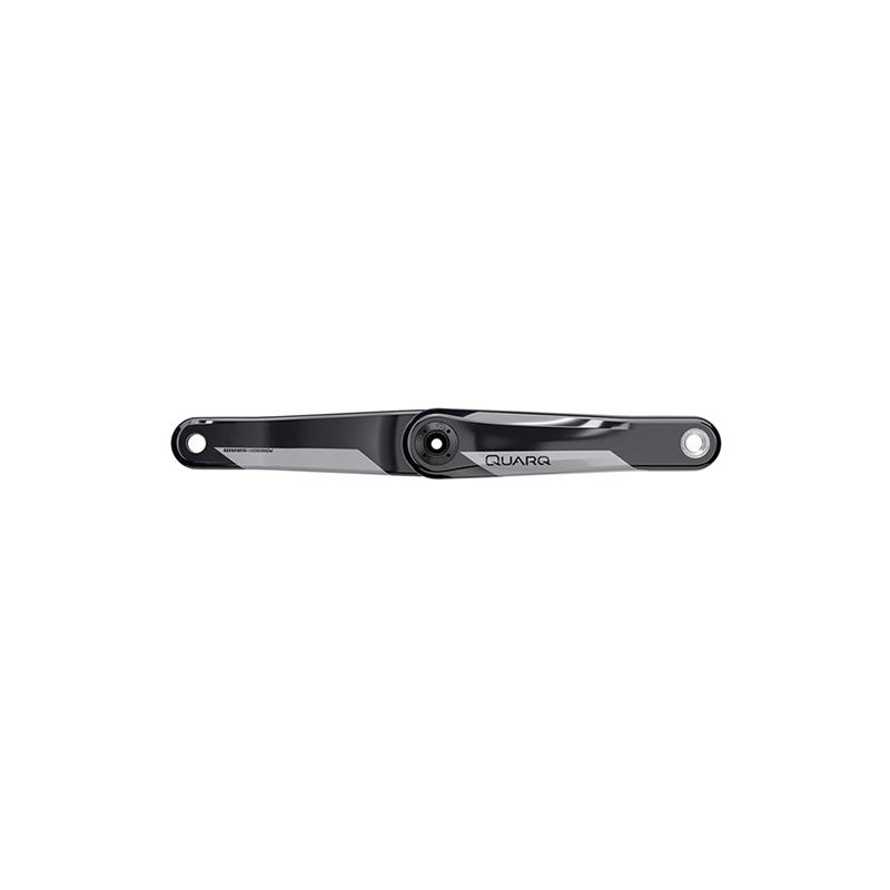 Juego Bielas Quarq D2 Dub 12v Carbono 172.5mm Negro/Gris Brillo