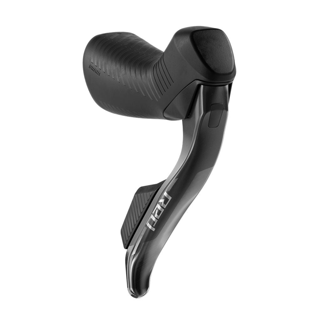 Maneta Freno/Cambio SRAM Red AXS E1 Moto Derecha Pinza Delantera Flat Mount 20mm Offset 950mm Carbono Negro