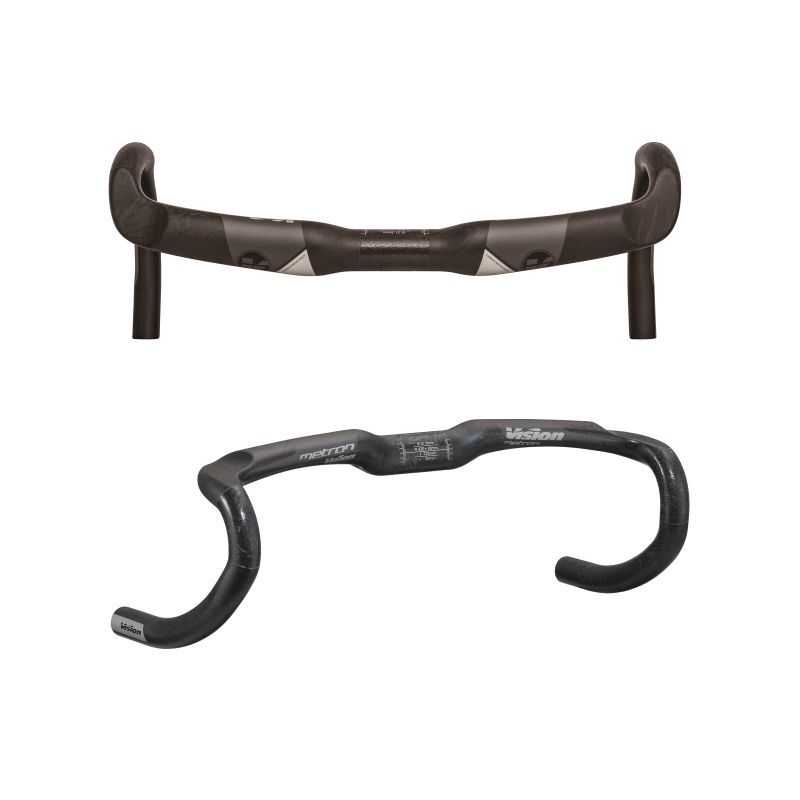 Manillar Road Vision Metron 4D ACR Di2 31.8 Carbono Negro/Gris