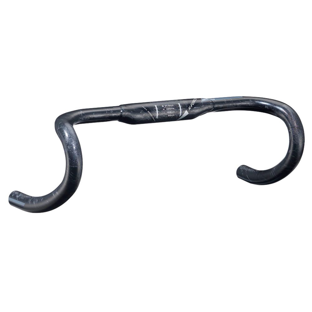 Manillar FSA K-Force Compact 31.8 Carbono Negro Mate