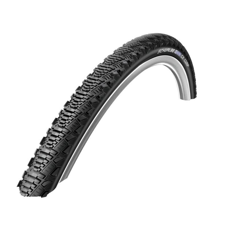 Cubierta Schwalbe CX Comp 28x1.20/700x30C HS369 K-Guard Liteskin Activeline Sbc Reflectante Negro
