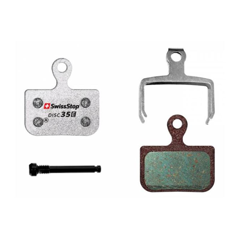 Juego Pastillas Freno Organicas Swissstop Disc 35 E Sram Etap Axs/Force Etap Axs/Level Ultim/Tlm B1 Gris