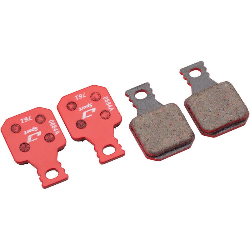 Juego Pastillas Freno Jagwire Sport Semi-Metálicas Magura MT7 Rojo