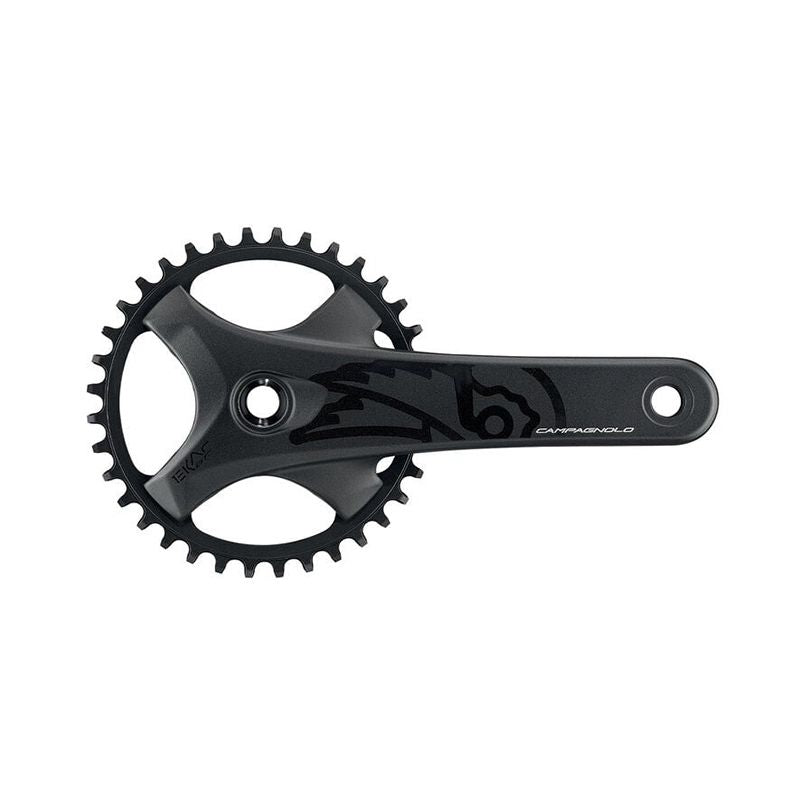 Juego Bielas/Plato Campagnolo Ekar GT 104 Bcd 4 Brazos 42d 1x13v Aluminio Negro