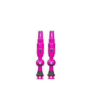 Juego Valvulas Tubeless Muc-Off Big Bore Lite 35mm Rosa