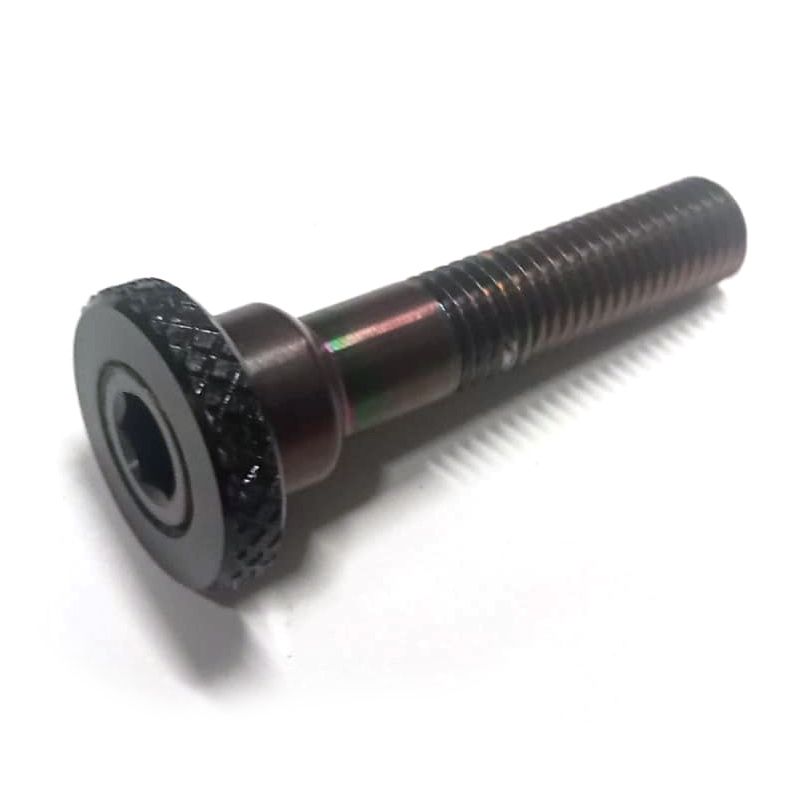 Tornillo Tija Sillín Deda M7x30mm Titanio Negro