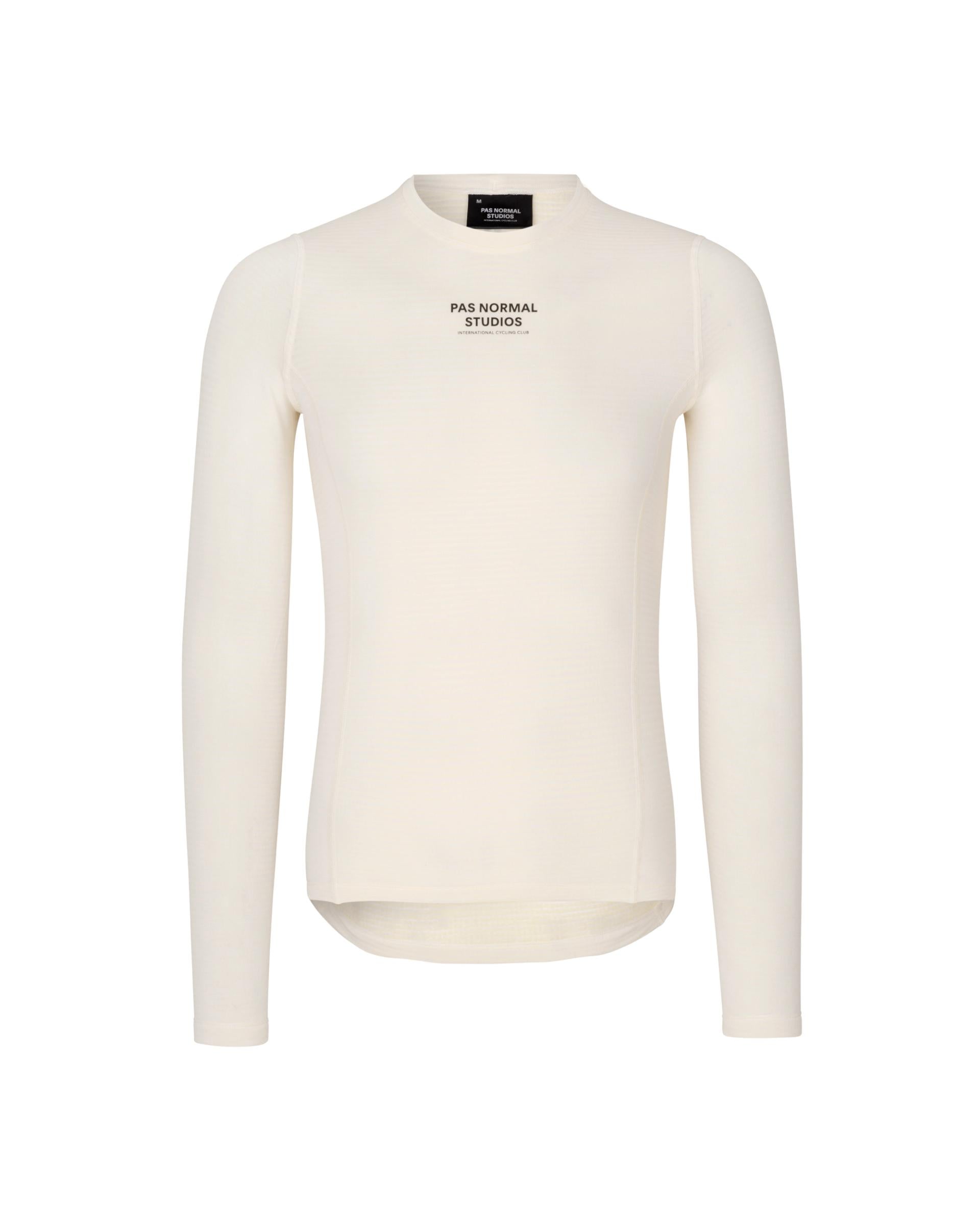 Camiseta Interior Termica Manga Larga Pas Normal Studios Hombre Off White