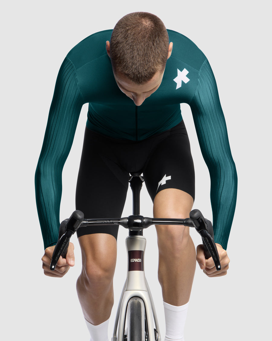 Maillot Manga Larga Assos Equipe RS S11 Hombre Deep Petrol #5
