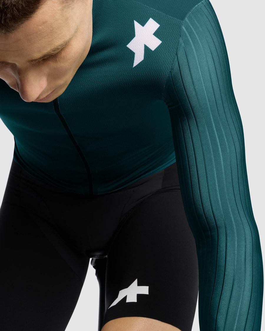 Maillot Manga Larga Assos Equipe RS S11 Hombre Deep Petrol #8
