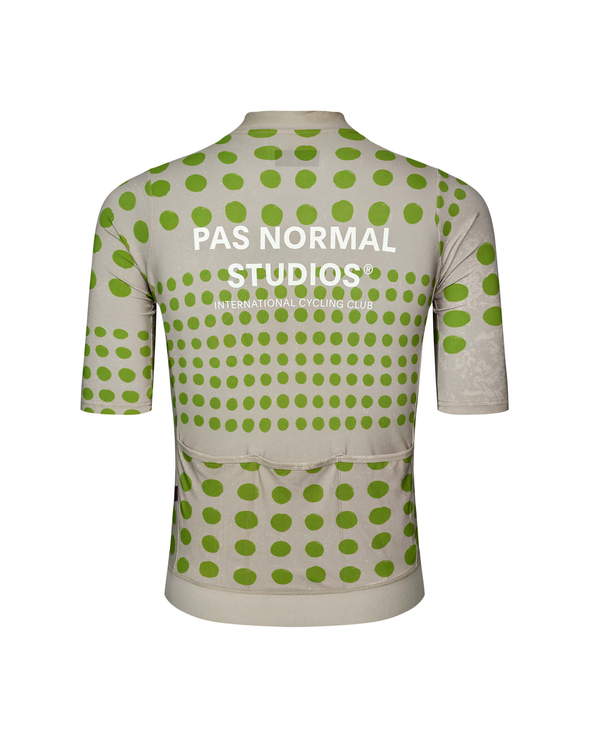 Maillot Manga Corta Pas Normal Studios Essential Hombre Dot Bone #4