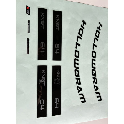Kit Adhesivos Cannondale HG64 Knot Negro